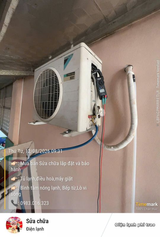 Sửa điều hoà tại Phường Hạc Thành